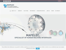 Tablet Screenshot of mafelec.com